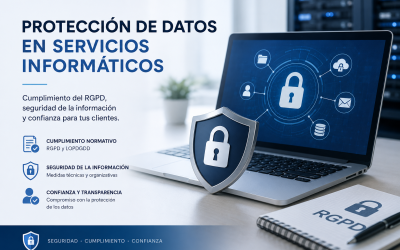 Protección de datos en los servicios informáticos: una obligación legal y una garantía para el cliente